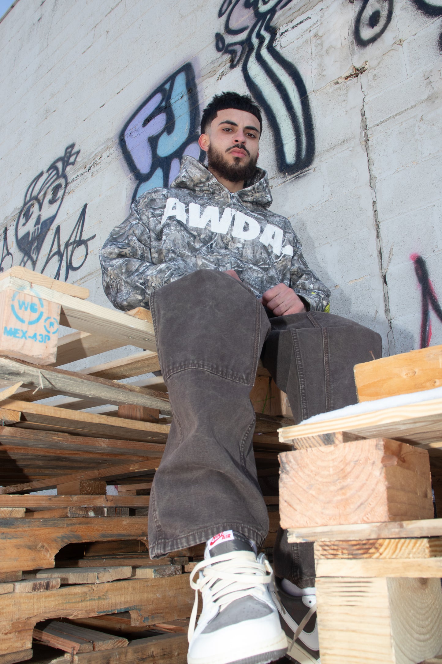 Tree Camouflage Hoodie (OG Logo)