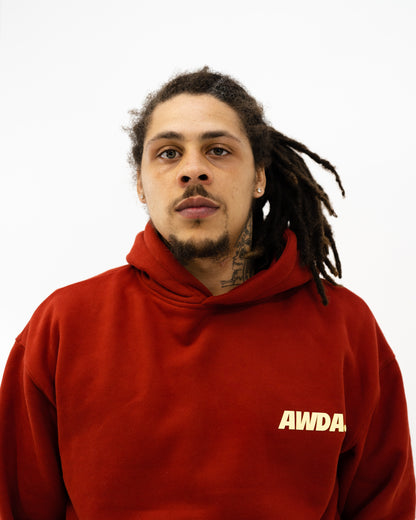 AWDA (BURGUNDY) SWEAT SUIT