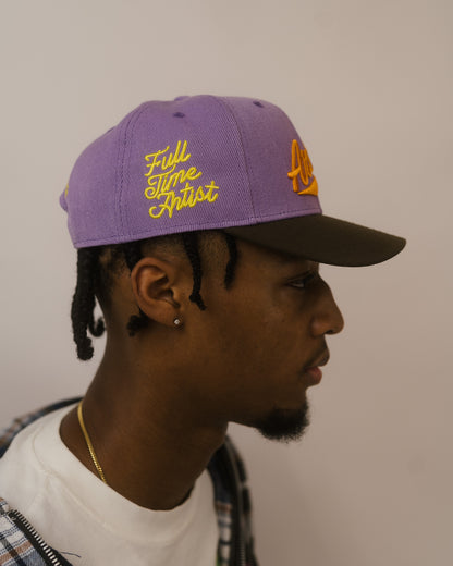 Artist Snapback  (Purple & Orange, Yellow)